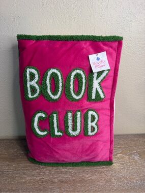 Target Book Club Plush Pillow
